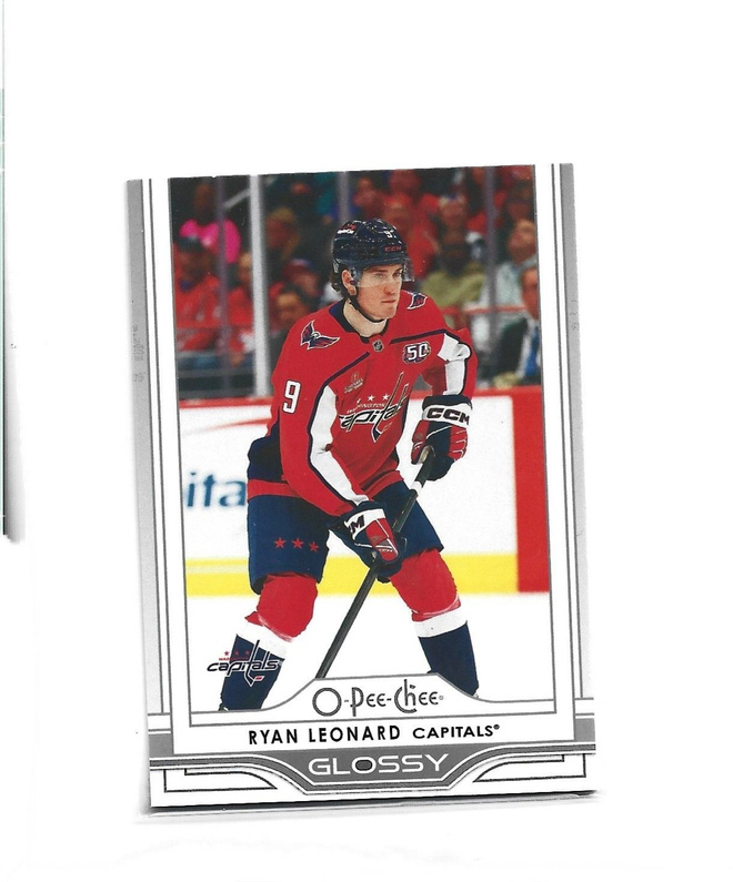RYAN LEONARD - CAPITALS - GLOSSY # OG-11 UD 2025-26