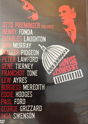 Advise and Consent Otto Preminger) R1 DVD