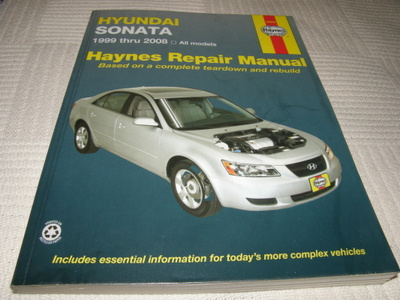 Hyundai Sonata 1999 thru 2008 All models