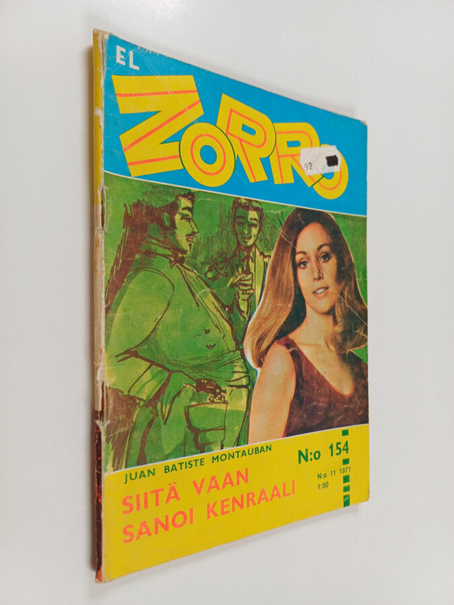 Juan Batiste Montauban : El Zorro 11/1971 : Siitä vaan sa...