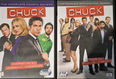 Chuck: Kaudet 4+5 -DVD