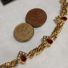 Upea 21k kullattu Kanadalainen kaulakoru Gold plated - pikkukuva 2