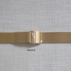 18mm kullattu mesh ranneke taittolukolla - pikkukuva 1