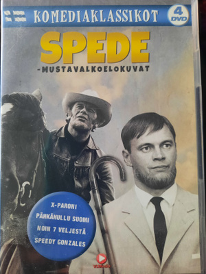 SPEDE MUSTAVALKOELOKUVAT DVD