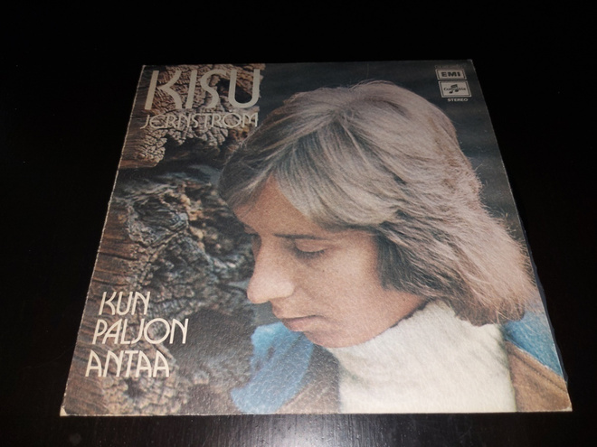 KISU JERNSTRÖM - KUN PALJON ANTAA . LP ( Hyvä kunto )