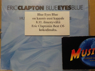 ERIC CLAPTON - BLUE EYES BLUE PROMO CDS