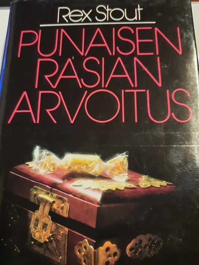 Rex Stout : punaisen rasian arvoitus