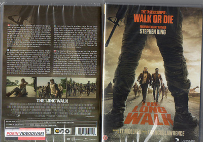 long walk (21 352) UUSI -FI- DVD 2025 stephen king ,