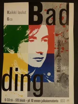 RAULI BADDING SOMERJOKI Kaikki Laulut PROMOJULISTE.1997.