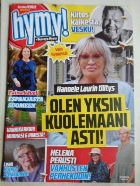 Hymy lehti Nro 9/2022 (7.10)