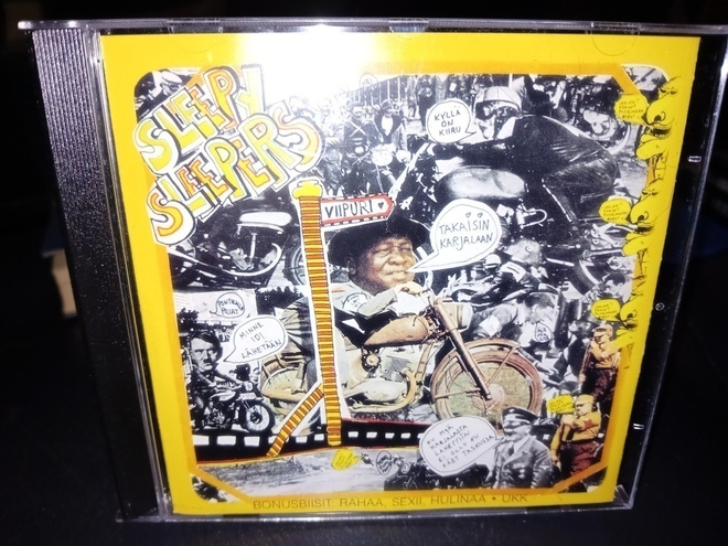 CD Sleepy Sleepers  : Takaisin Karjalaan  ( SIS POSTIKULU  )