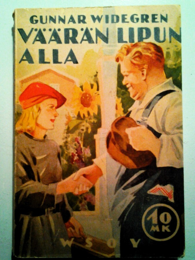 Widegren Gunnar: Väärän lipun alla, v. 1941