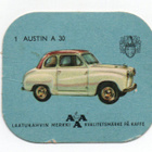 Kahvilappu AAA n:o 1 AUSTIN A 30 - pikkukuva 1