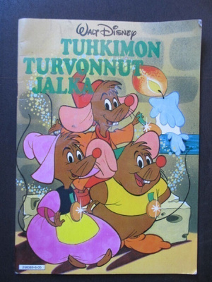 Tuhkimon turvonnut jalka
