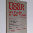 USSR: new frontiers of social progress : documents of the... - pikkukuva 1