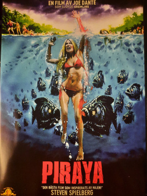 PIRAYA DVD (Steven Spielberg, Joe Dante)