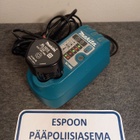 [T3335] Makita DC10WA laturi + Makita BL1013 akku - pikkukuva 1