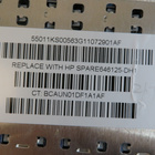 HP-kannettavan 630 / 635 näppäimistö (HP Spare: 646125-DH1) - pikkukuva 4