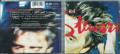 ROD STEWART . CD-LEVY . WHEN WE WERE THE NEW BOYS