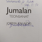 Jorma Kalajoki : Jumalan teonsanat (signeerattu, tekijän ... - pikkukuva 3