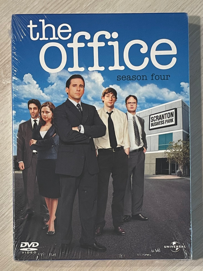 Konttori: Kausi 4 (4DVD) Steve Carell (UUSI)