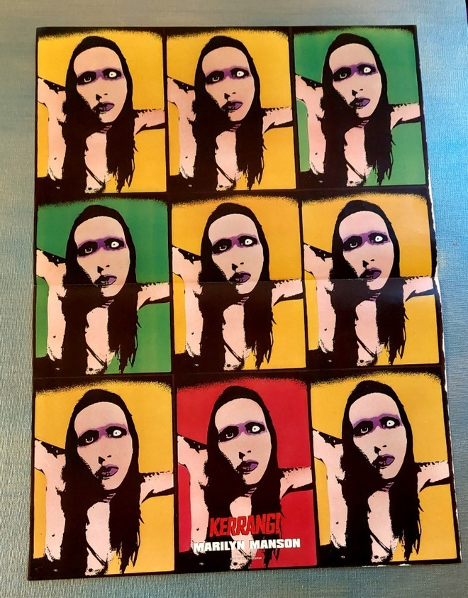 Marilyn Manson / Metallica - Hetfield  - posteri