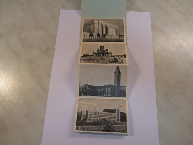 Helsinki noin 1950 luvulla. Valokuvahaitari 10 kuvaa.