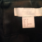 Nahkatakki H&M koko 32 nahkarotsi. - pikkukuva 4