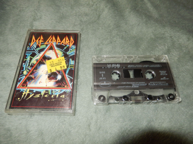 Def leppard - Hysteria c-kasetti