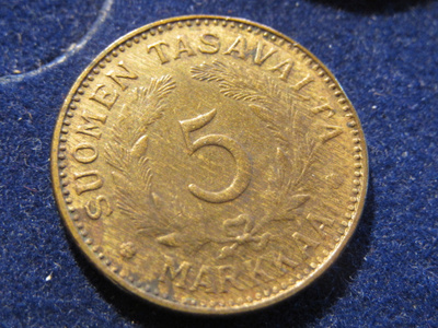5 markkaa 1947