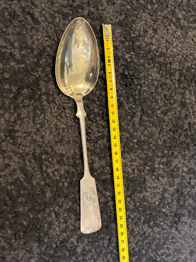 Iso hopealusikka 70g hopeaa