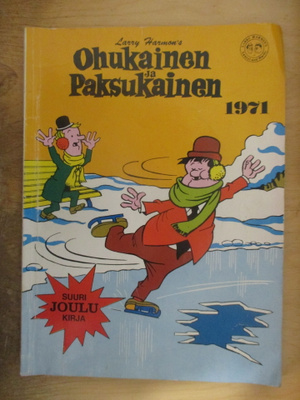OHUKAINEN JA PAKSUKAINEN 1971 - Suuri Joulukirja