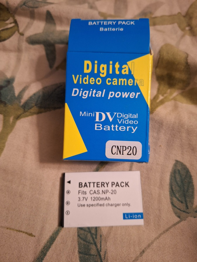 Casio NP-20 Akku
