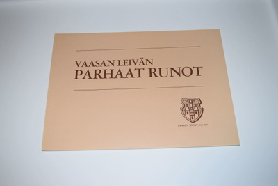 Vaasan leivän parhaat runot 1973