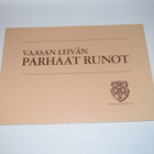 Vaasan leivän parhaat runot 1973 - pikkukuva 1