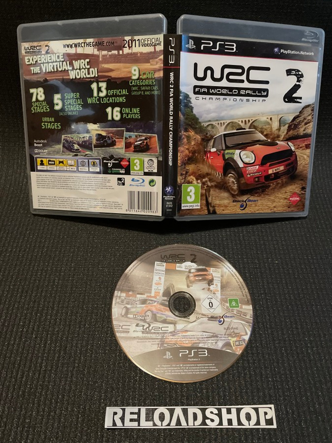 WRC 2 FIA World Rally Championship PS3