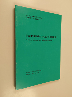 Paavo Kortekangas : Seurakunta vaaliuurnilla : tutkimus v...