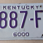 Kentucky USA Jenkkikilpi verotarra on - pikkukuva 1
