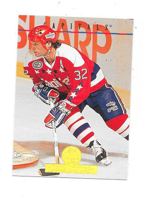 1994-95 LEAF #183 Dale Hunter Washington Capitals goonie
