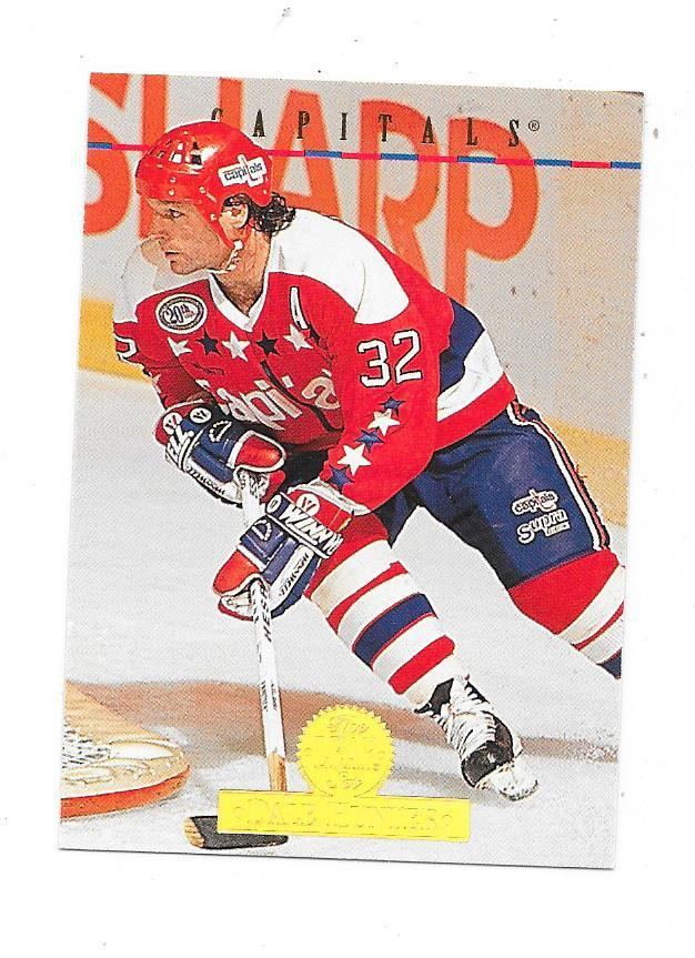 1994-95 LEAF #183 Dale Hunter Washington Capitals goonie