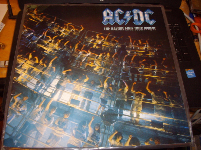 TOURBOOK AC/DC : THE RAZORS EDGE TOUR 1990/91
