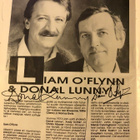 Dubliners, Altan, O’Flynn & Lunny jne. nimikirjoitukset - pikkukuva 2