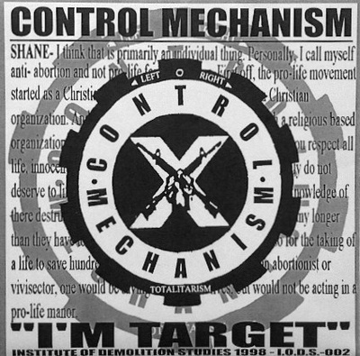 CONTROL MECHANISM I`m target EP -1998- 200 tehty-lahti grind