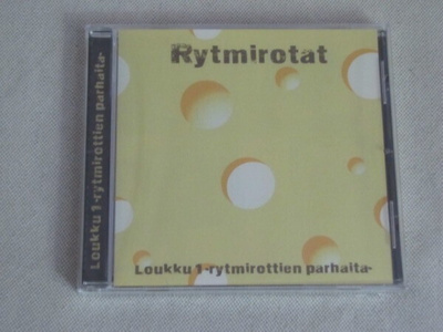Rytmirotat Loukku I -kokoelma cd muoveissa