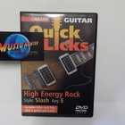 QUICK LICKS HIGH ENERGY ROCK, STYLE: SLASH UUSI DVD - pikkukuva 1