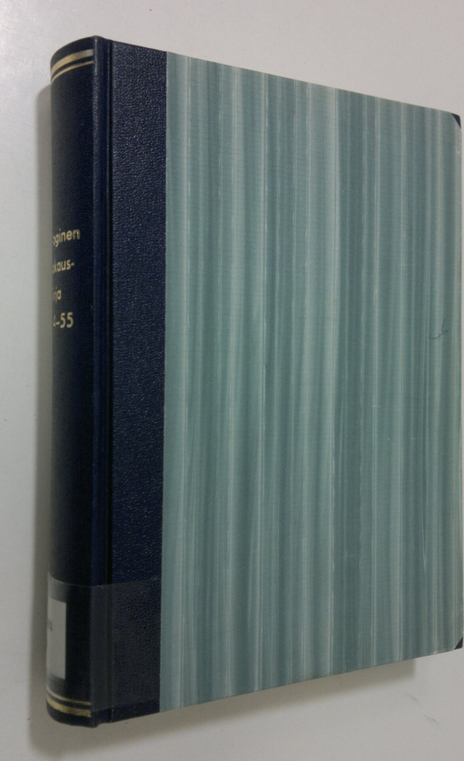 Aarre Lauha : Teologinen aikakauskirja 1954-1955