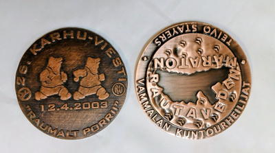 Pari osallistumis/muistomitalia