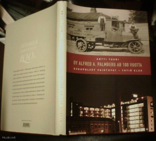 Antti Tuuri: Oy Alfred A. Palmberg Ab 100 vuotta (Sis.pk:t)