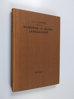 Suomen sukututkimusseura (julkaisija) Finland : Konkurssi...