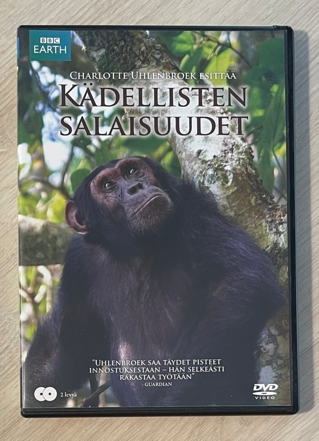 Kädellisten salaisuudet (2DVD) BBC:n luontodokumentti (UUSI)